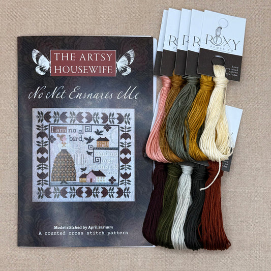 The Artsy Housewife - No Net Ensnares Me - Chart and/or Roxy Floss