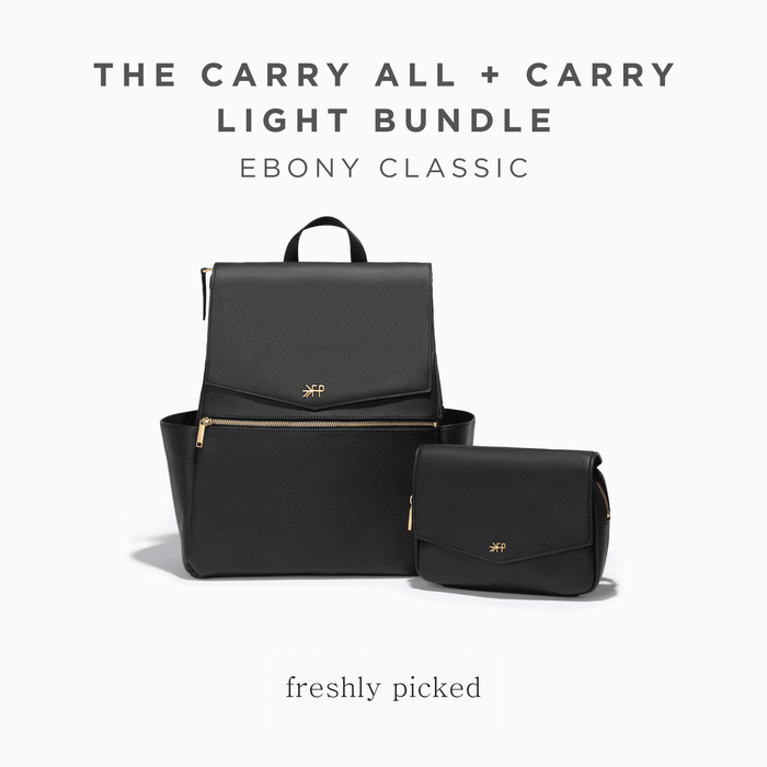 The Carry All + Carry Light Bundle Bundles of Joy Bundles of Joy Ebony