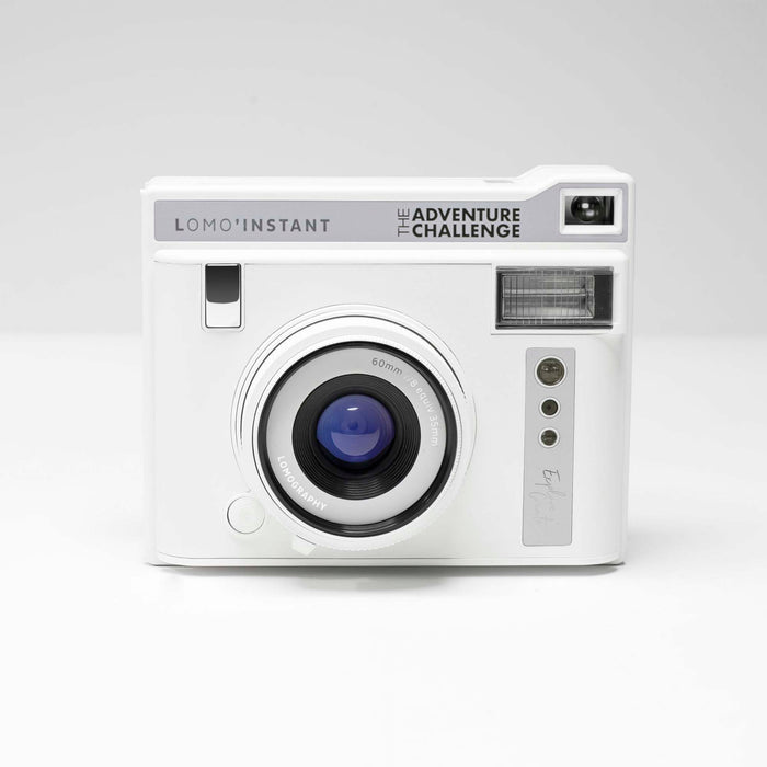 The Signature Adventure Challenge branded, LOMO' Instant Camera. Make memories and document them.