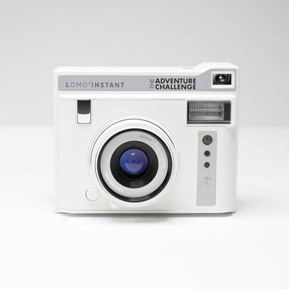 The Signature Adventure Challenge branded, LOMO' Instant Camera. Make memories and document them.