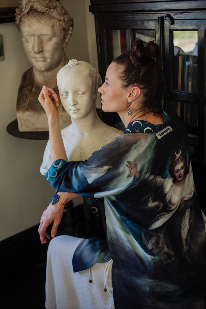 The Dreamer Mid Length Kimono Cardigan