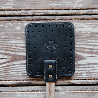 The Front Porch Tennessee Whiskey Barrel Handle & Leather Flyswatter | Holtz Leather Co.