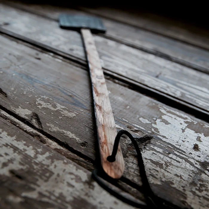 The Front Porch Tennessee Whiskey Barrel Handle & Leather Flyswatter | Holtz Leather Co.