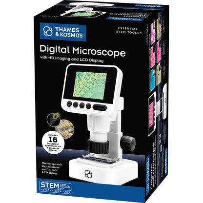 The Thames & Kosmos Digital Microscope with HD Imaging and LCD Display STEM Thames & Kosmos