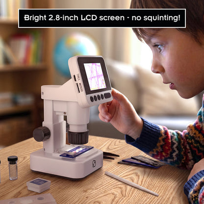 The Thames & Kosmos Digital Microscope with HD Imaging and LCD Display STEM Thames & Kosmos