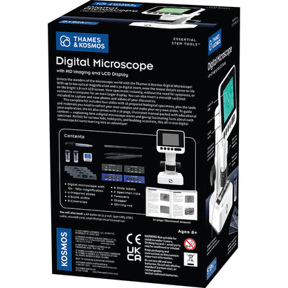 The Thames & Kosmos Digital Microscope with HD Imaging and LCD Display STEM Thames & Kosmos