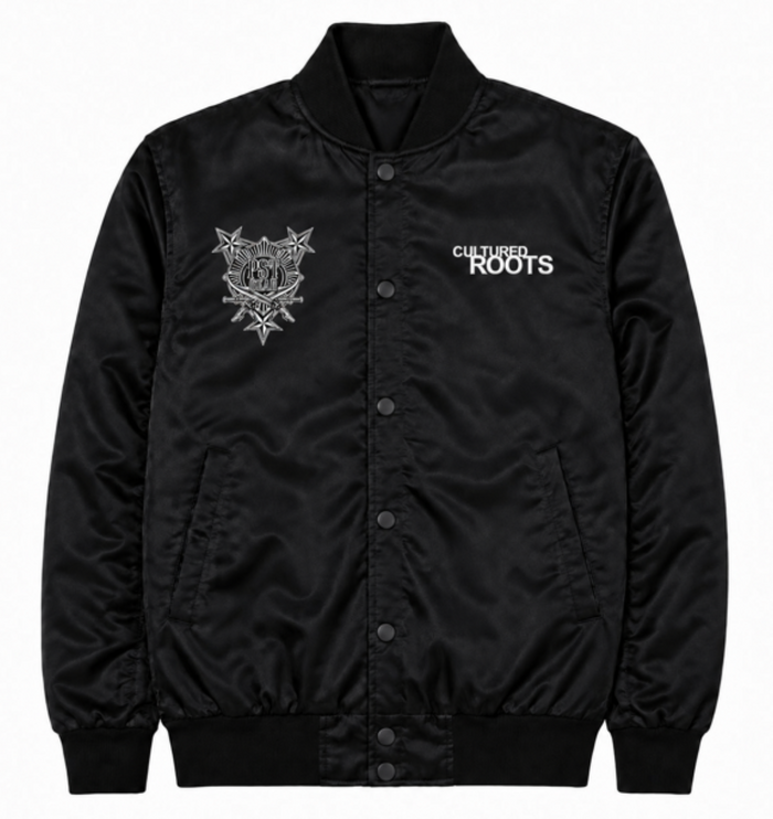 The Weapons Of Moroland Collaboratuin from Pstgear x Cultured Roots bomber