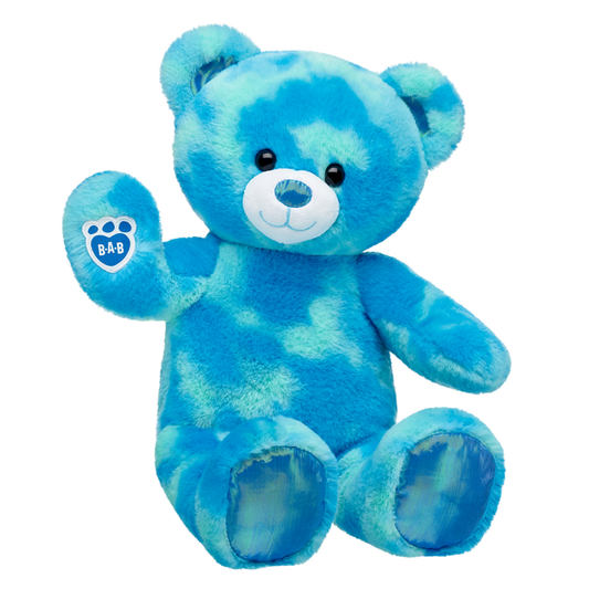Tie Dye Ocean Teddy Bear