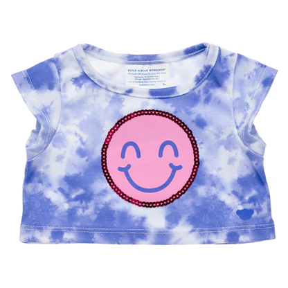 Tie-Dye Smiley Emoji Tee