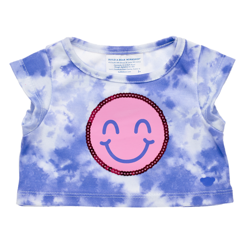 Tie-Dye Smiley Emoji Tee