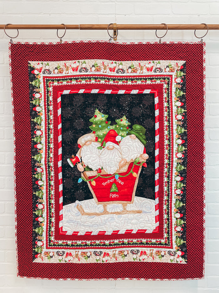Timber Gnomies Panel Quilt (Downloadable Sewing Pattern)