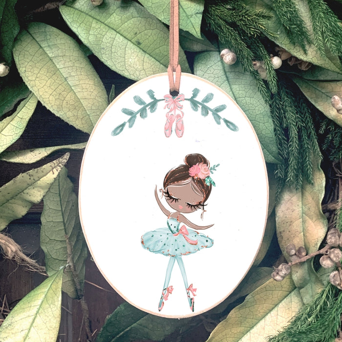 Tiny Dancer - Oval Ornament (FINAL SALE)