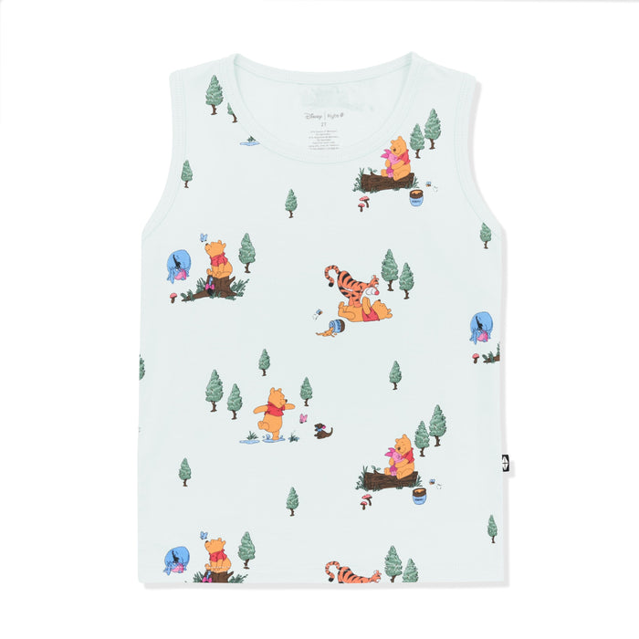 Product photo of the Toddler Tank Top in Winnie the Pooh Hundred Acre Wood