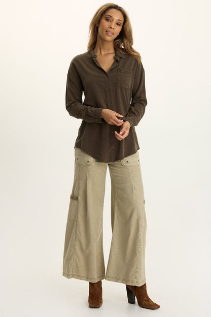 Wearables Tove Twill Cargo Wide-Leg Pant