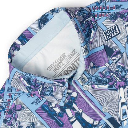 RSVLTS Transformers Short Sleeve Shirt Transformers "Cybercomics" – All-Day Polo Transformers "Cybercomics" – All-Day Polo