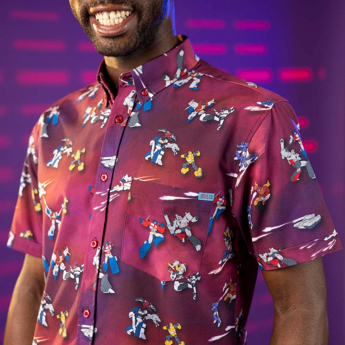 RSVLTS RSVLTS Transformers “Heavy Metal War” – KUNUFLEX Short Sleeve Shirt