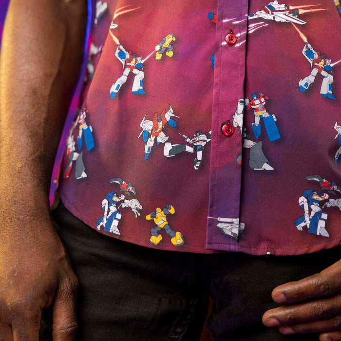 RSVLTS RSVLTS Transformers “Heavy Metal War” – KUNUFLEX Short Sleeve Shirt