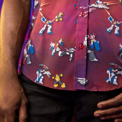 RSVLTS RSVLTS Transformers “Heavy Metal War” – KUNUFLEX Short Sleeve Shirt