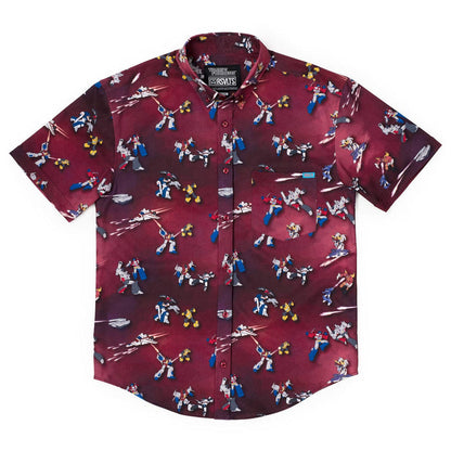 RSVLTS RSVLTS Transformers "Fire in the Sky"_ KUNUFLEX Short Sleeve Shirt