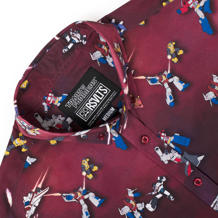 RSVLTS RSVLTS Transformers "Fire in the Sky"_ KUNUFLEX Short Sleeve Shirt
