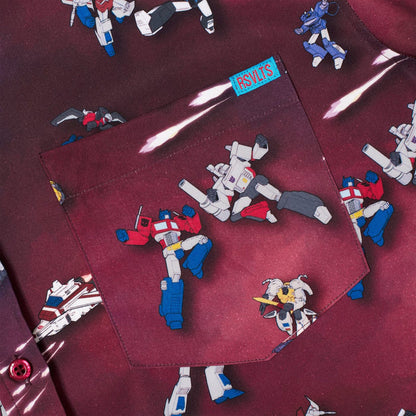 RSVLTS RSVLTS Transformers "Fire in the Sky"_ KUNUFLEX Short Sleeve Shirt