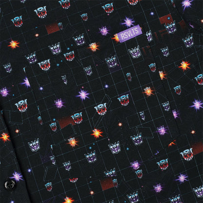 RSVLTS RSVLTS® Transformers "(logo)" _ KUNUFLEX Short Sleeve Shirt Transformers "(logo)" _ KUNUFLEX Short Sleeve Shirt