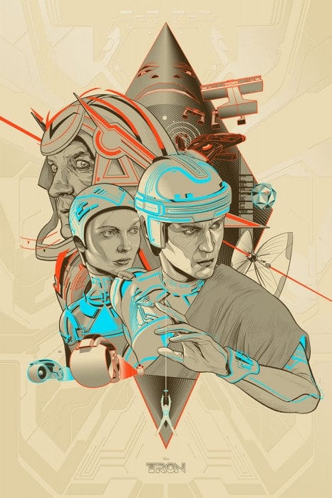 TRON Martin Ansin poster