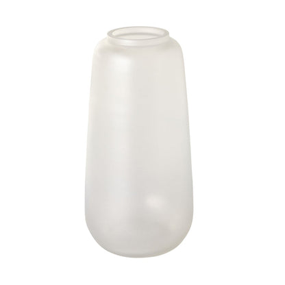 Tundra Frosted Vase 12x12x25cm