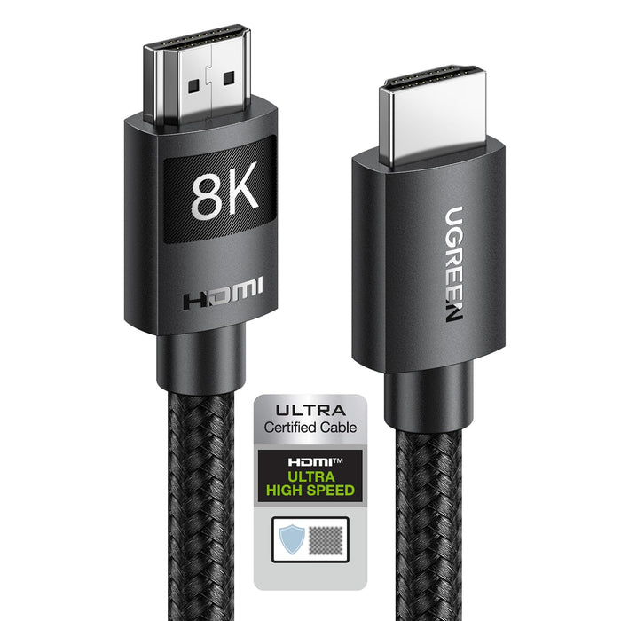 UGREEN HDMI 2.1 Cable (48Gbps, 8K@60Hz, 4K@240Hz, eARC, HDR) - UGREEN EU