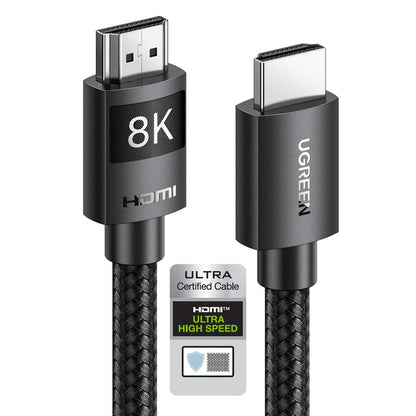 UGREEN HDMI 2.1 Cable (48Gbps, 8K@60Hz, 4K@240Hz, eARC, HDR) - UGREEN EU