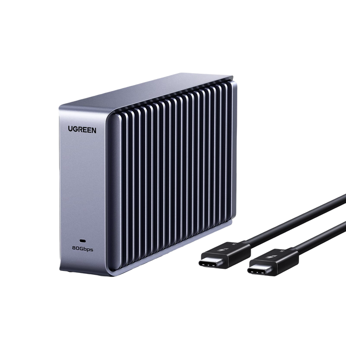 UGREEN M.2 NVMe SSD Enclosure (80Gbps,Thunderbolt 5/USB4,8TB)