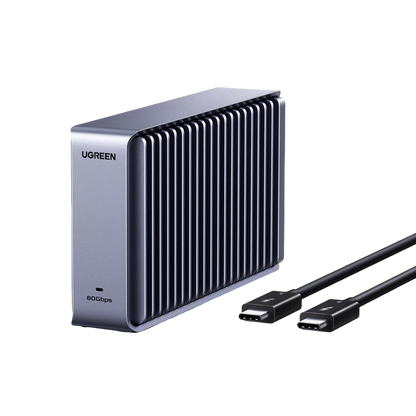 UGREEN M.2 NVMe SSD Enclosure (80Gbps,Thunderbolt 5/USB4,8TB)