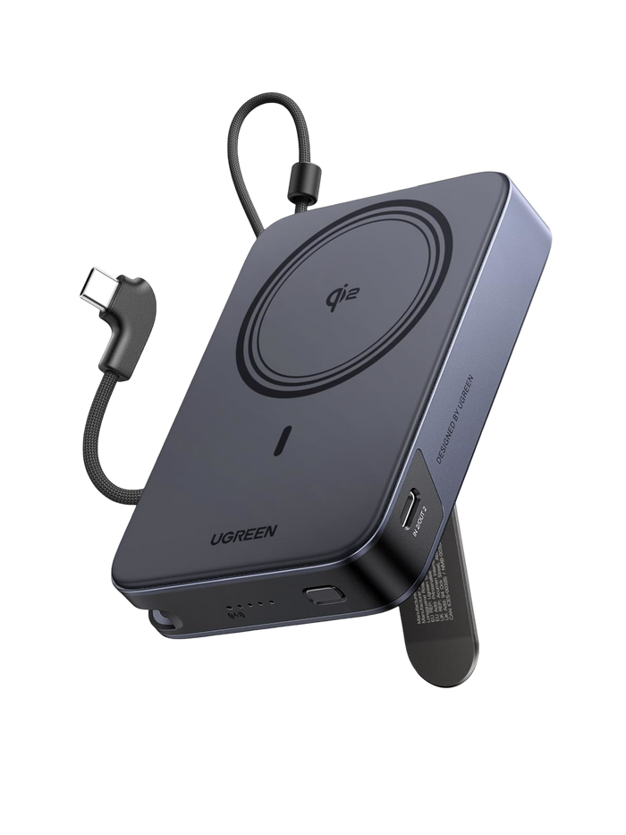UGREEN Zapix 15W Magnetic Power Bank (10000mAh, 30W Fast Charging,  Qi2 )