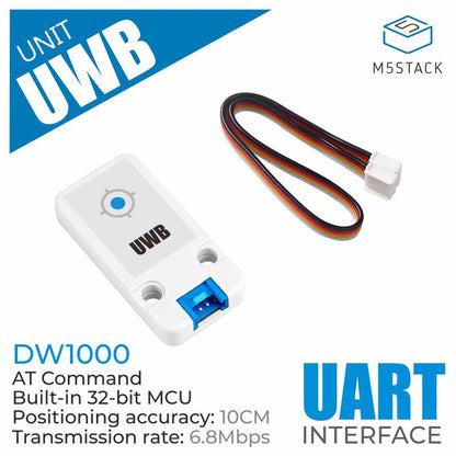 Ultra-Wideband (UWB) Unit Indoor Positioning module (DW1000) - m5stack-store