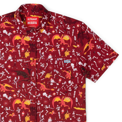 RSVLTS XS Ultraman Short Sleeve Shirt Ultraman "Red Rising" – KUNUFLEX Short Sleeve Shirt Ultraman "Red Rising" – KUNUFLEX Short Sleeve Shirt