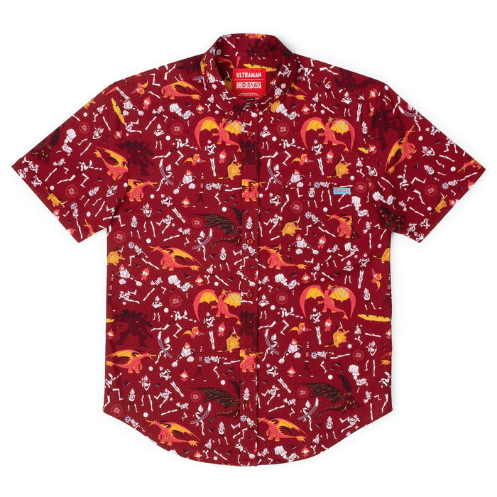 RSVLTS Ultraman Short Sleeve Shirt Ultraman "Red Rising" – KUNUFLEX Short Sleeve Shirt Ultraman "Red Rising" – KUNUFLEX Short Sleeve Shirt