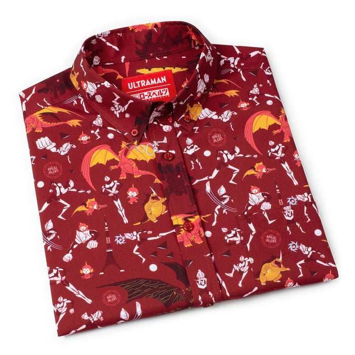 RSVLTS Ultraman Short Sleeve Shirt Ultraman "Red Rising" – KUNUFLEX Short Sleeve Shirt Ultraman "Red Rising" – KUNUFLEX Short Sleeve Shirt