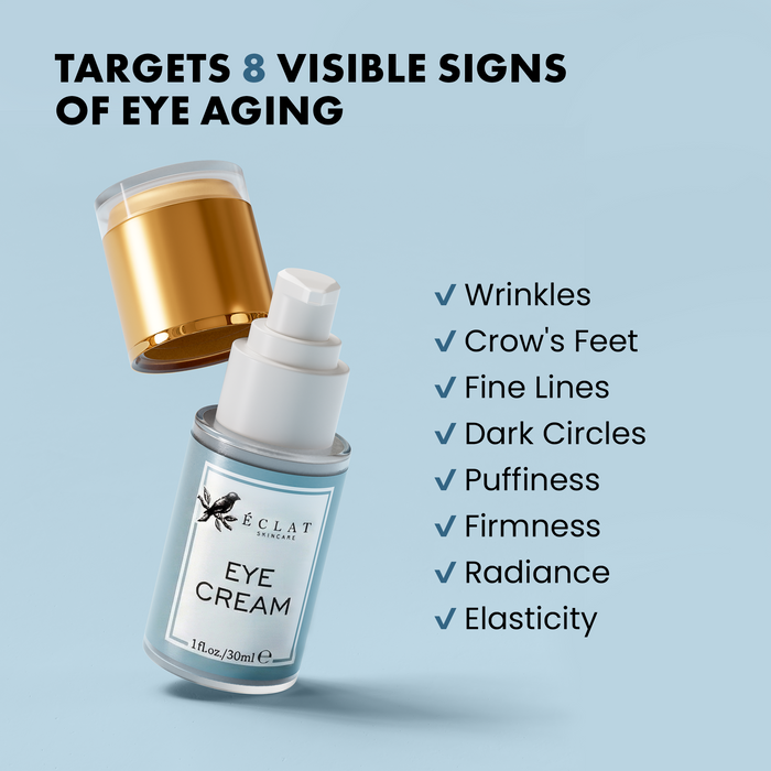 Under Eye Cream for Dark Circles & Puffiness - Eclat