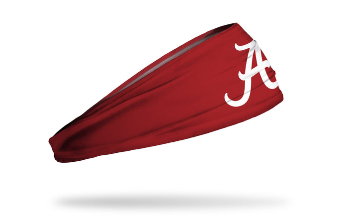 University of Alabama: White and Crimson Big Bang Lite Headband - View 2