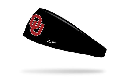 University of Oklahoma: OU Black Big Bang Lite Headband - View 1