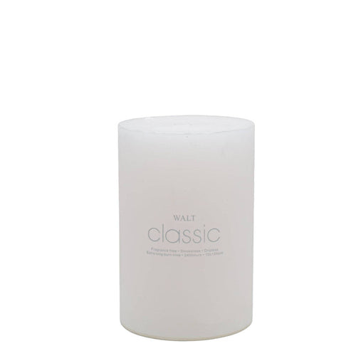 Urban Decor Candle Pillar 10 x 15cm - White