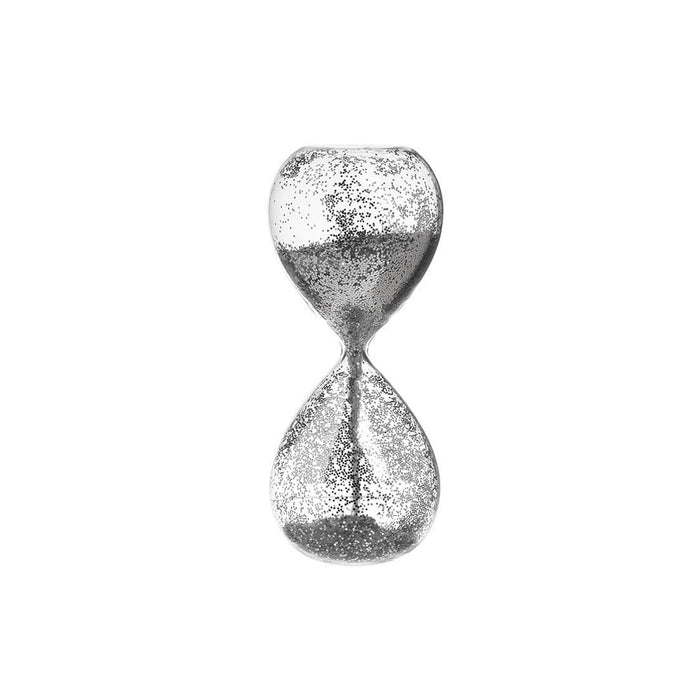 Urban Decor Hour Glass Display 24cm - Silver