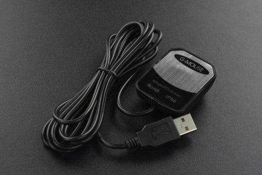 USB GPS Receiver with 2m Extension Cable by DFRobot - The Pi Hut