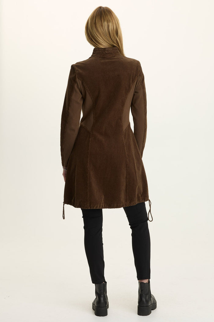 Wearables Uzma Corduroy Jacket-Dress
