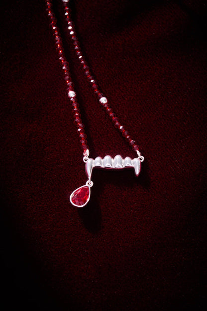 Vampire Teeth Fangs Pendant