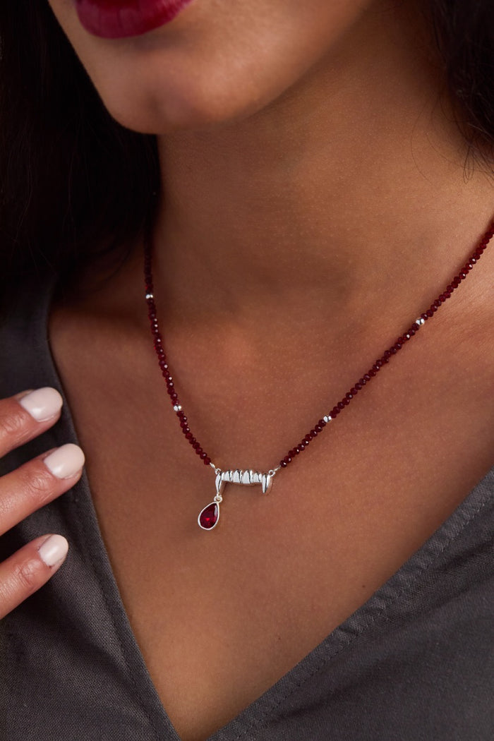 Vampire Teeth Fangs Pendant