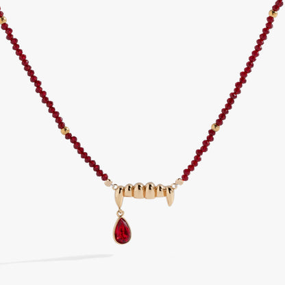 Vampire Teeth Fangs Pendant