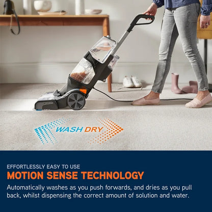 Vax Platinum Smartwash Classic CDCW-SWXC Carpet Cleaner - Silver and Blue