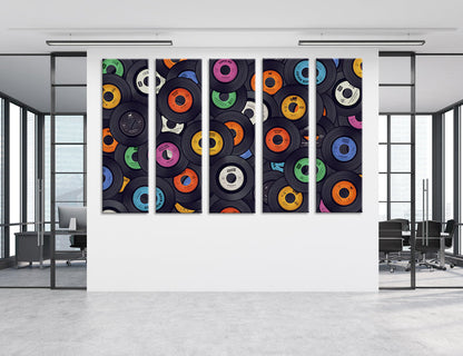 Vinyl Decor Canvas Print #1311