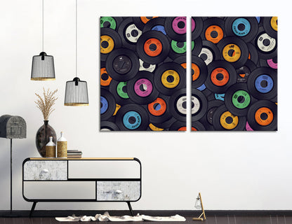 Vinyl Decor Canvas Print #1311